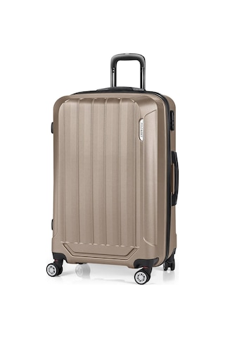 Spring Model Gold Renk Büyük Boy Valiz Bavul Gold