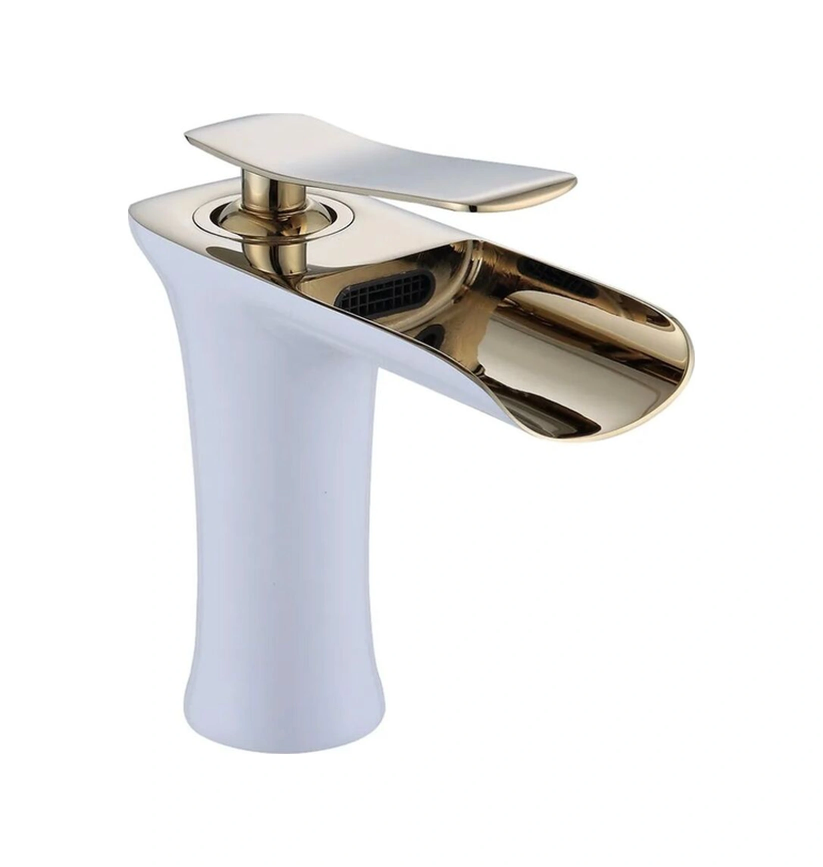 Nefa Fleko Şelale Lavabo Bataryası Beyaz