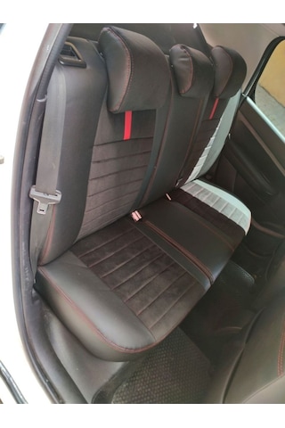 Peugeot 307 2001 2008 Arası Uyumlu Arka Sırt Arka Oturma 2+1 Oto Koltuk Kılıfı