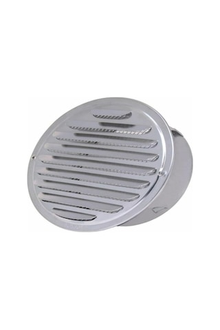 Lemestar 200mm Paslanmaz Çelik Düz Rüzgar Tüyü - Kalın Kenarli Mutfak/banyo Duvarı Yağmur Geçirmez Havalandırma Sızıntı Çıkışı