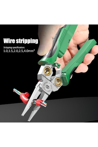 Besthome1 8'li Elektrik Ölçüm Fonksiyonlu Laoa Tel Sıyırma Penessi