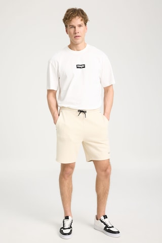 Regular Fit Normal Kesim Normal Bel Bej Sweat Şort W241578614 Bej