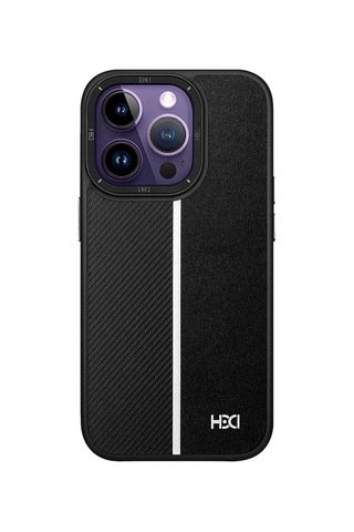 Apple Uyumlu iPhone 13 Pro Kılıf Hbc-155 Lizbon Kapak - Siyah