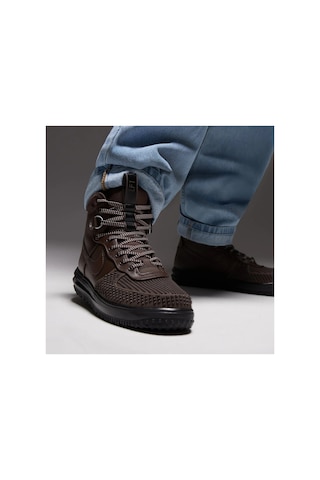 Nike Lunar Force 1 Winterized Erkek Kahverengi Deri Bot Dz5320-201 Kahverengi