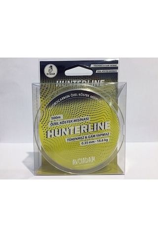 Hunterlıne 0,35Mm - 18.6Kg 100M Fluorocarbon Köstek Misinası Hunterlıne 0,35Mm - 18.6Kg 100M Fluorocarbon Köstek Misinası