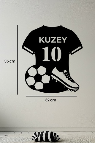 Kişiye Özel Forma Ahşap Duvar Dekoru 35 Cm - 32 Cm