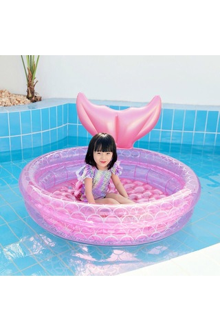 Suntek Şişme Yüzme Havuzu Kiddie Garden Arka Bahçe Çocuk