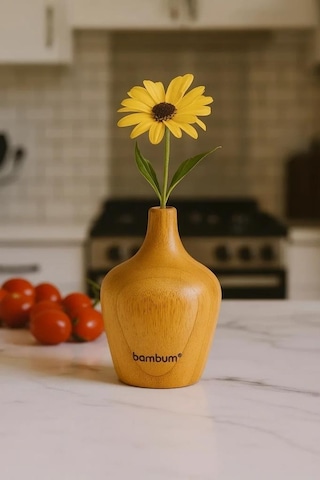 Bambum Braga - Bambu Vazo 7,8 4,9cm Bambu