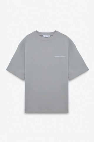 COLOMBIA Erkek 2 Li Set Comfort Fit Polarsız Nakışlı Açık Gri Eşofman Takımı