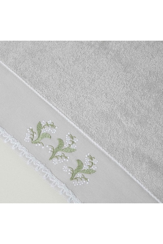Linens Evara Pamuk 50x85 Cm Yüz Havlusu Stone Taş