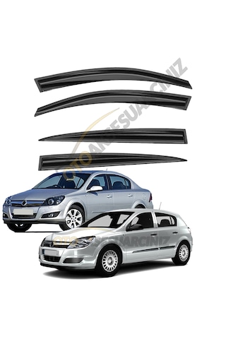 Cam Rüzgarlığı Fermeq Mugen Opel Astra H Sd Hb 2004-2013 4lü