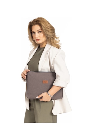 13 Ve 14 İnc Laptop Ve Apple Uyumlu MacBook Kılıf Kanvas Kumaş Kılıf