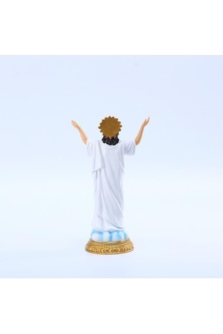 Novahub 8 İnç Alleluia O Yükseldi Reçine İsa Mesih Heykeli, Diriliş Heykelciği, Hristiyan Ev Dekorasyonu, Aziz Heykeli, Dini Sanat 1pcs