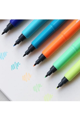 Monami Plus Pen S Fineliner Keçeli Kalem 12'li Set