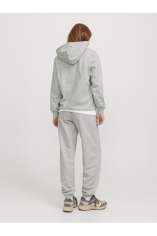 Jack & Jones Kadin Lastikli Paça Sweat Pantolon - Abbie - 12223960 Light Grey Melange