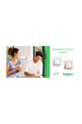 Schneider Electric Eph0170121 Asfora Beyaz Anahtar