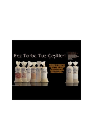 Çankırı Tuzu 2 Kg. 1kg.x2ad. Bez Torbada Iri Taneli Çankırı Tuz Kristal Kaya Tuzu Orijinal Çankırı 45007560