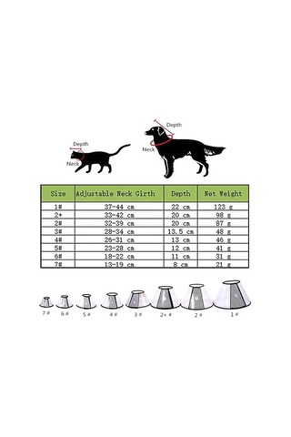 Büro Ev Evcil Hayvanı İçin 5 Numara Ayarlanır Koruyucu Köpek Yakası