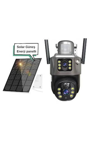 Rose Ahd-30205 Solar Güneş Enerjili 4g Sim Kartlı Kamera