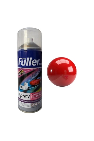 Füller Bayrak Kırmızı Sprey Boya