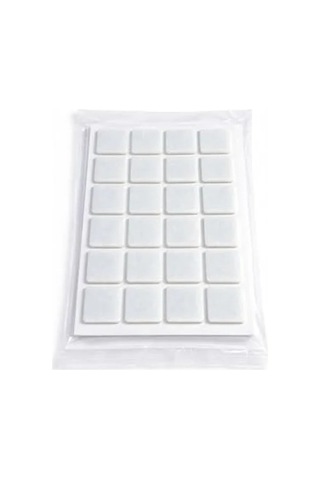 25mm X 25mm Yapışkanlı Keçe Ped, 32 Parça Set İle Zemin Koruma Abanoz