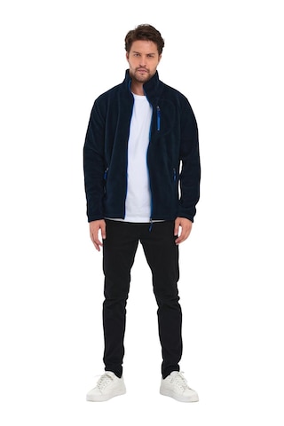Genius Store Genıus Store Erkek Polar Tam Fermuarlı 3 Cepli Outdoor Polar Ceket Tactical Flecee Lacivert