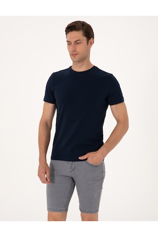 Pierre Cardin Erkek Lacivert Tişört 50312299-vr033