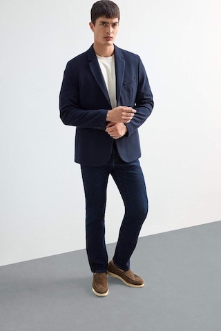 Defacto Modern Fit Düğmeli Cepli Blazer Ceket F2347ax25aunv163 Lacivert