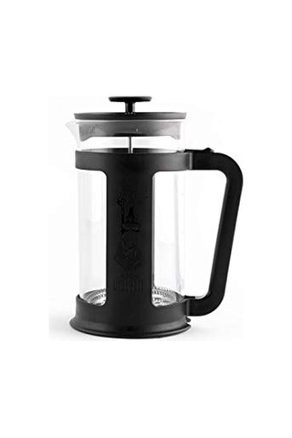 French Press Yaklaşık 1l Kapasiteli Kahve Hazırlayıcı - Kırmızı Polipropilen Gövde - Bulaşık Makinesinde Yık Çok Renkli