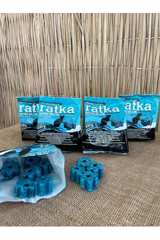 Fare Zehri Rat Ka Mum Blok 4 Adet 100 Gr Fare Ilacı Fare Zehiri H