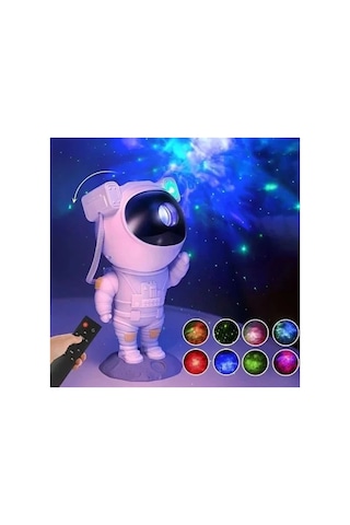 Astronot Galaksi Projeksiyon Lamba Bx40 Çok Renkli