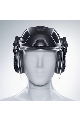 Uvex 9790212 Pheos Faceguard Pc Visor Ghs Yüz Koruma Ve Kulak Koruması İle