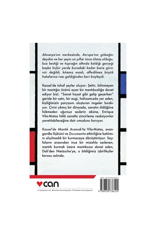 Kassel'de Mantık Aramak - Enrique Vila Matas - Can Yayınları