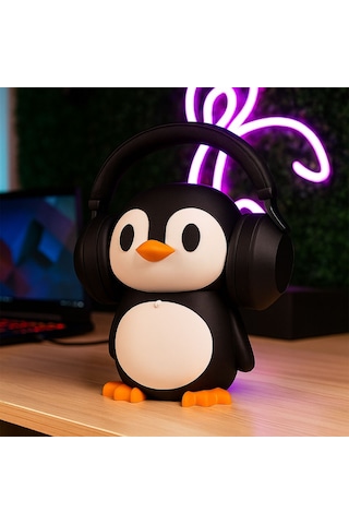 Penguen Kulaklık Standı - Fibrika Store