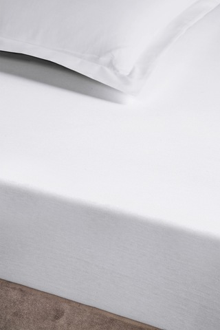 Pierre Cardin Pamuk Saten Lastikli Çarşaf 120x200 Beyaz