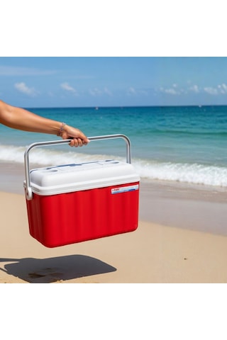 32 Lt Buzluk Termos 1015 Cooler Box Kırmızı