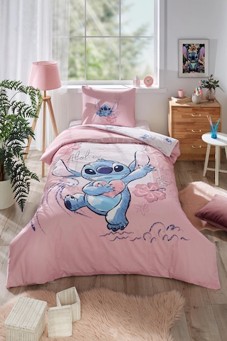 Özdilek Tek Kişilik %100 Pamuk Nevresim Tak. Mint Stitch Aloha