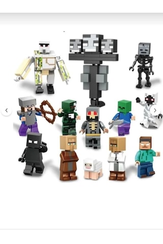 Pepikon Minecraft New Amazon 13 Lu Mini Figür Lego Set