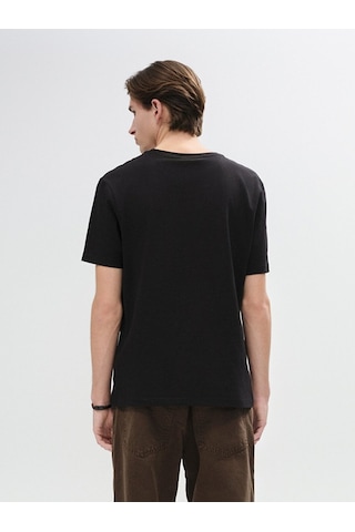 Ltb Baskılı Erkek T-shirt - Siyah 01225845276089 200