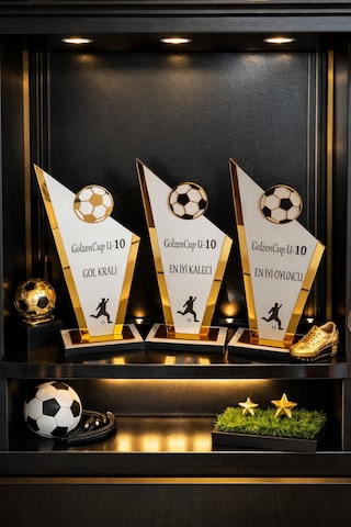 Plaket Kişiye Özel Futbol Temalı No86