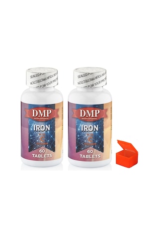 DMP Demir Iron Plus Vitamin C 120 2 x 60 Tablets + Hap Kutusu