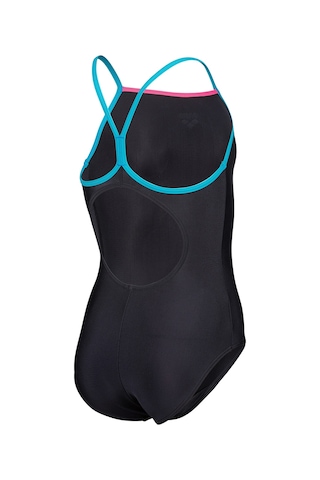 Arena Swimsuit Light Drop Solid Çocuk Siyah Yüzücü Mayo 005919589