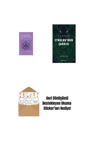Everest Açıkhava 6 - Cthulhu Nun Çağrısı + Cthulhu'nun Çağrısı + Okuma Sticker'ları