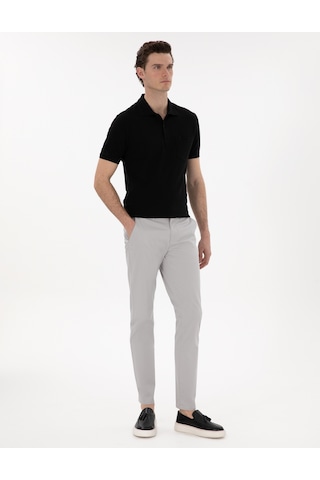 Pierre Cardin Erkek Açık Gri Pantolon Kanvas-chino 50305450-vr001 Açık Gri