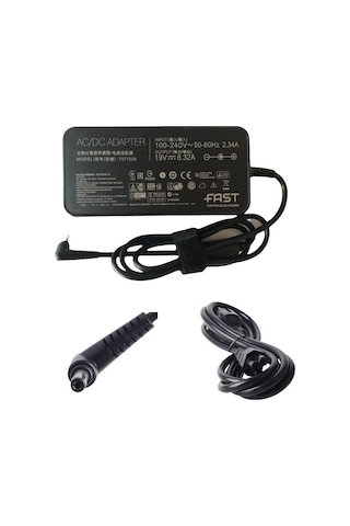 Fast Asus Fx503vm-e4088 Uyumlu Adaptör 19v 6.32a 6.3a 120w Şarj Cihazı Şarj Aleti