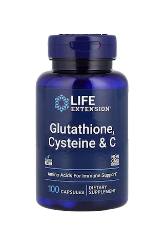 Life Extension Glutathione Cysteine & C 100 Kapsül