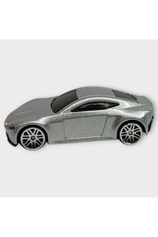 Metal Mini Arabalar 8 Cm - Gri - 1 Lisinya