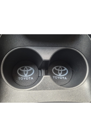 Toyota Araç Bardaklık Altlığı , Toyota Şişe Ve Bardak Altlığı, Toyota Logolu Oto Bardaklık Altlığı