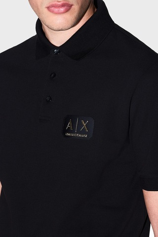 Armani Exchange Erkek Polo Xm002231 Af10366 Uc001 Siyah Siyah