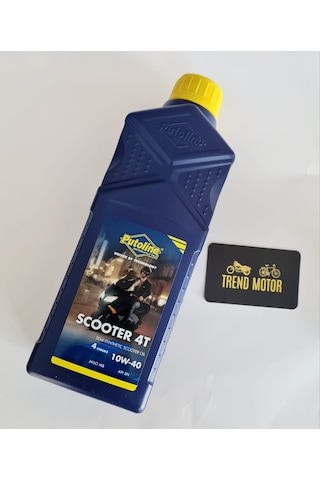 Putoline 4t 10w-40 2 Adet 1 Litre Scooter Motor Yağı